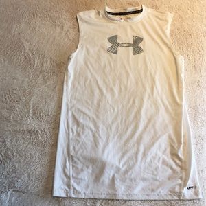 Under Armour boys sleeveless athletic shirt